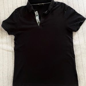 Jared Lang Black Polo - Mens Medium Size